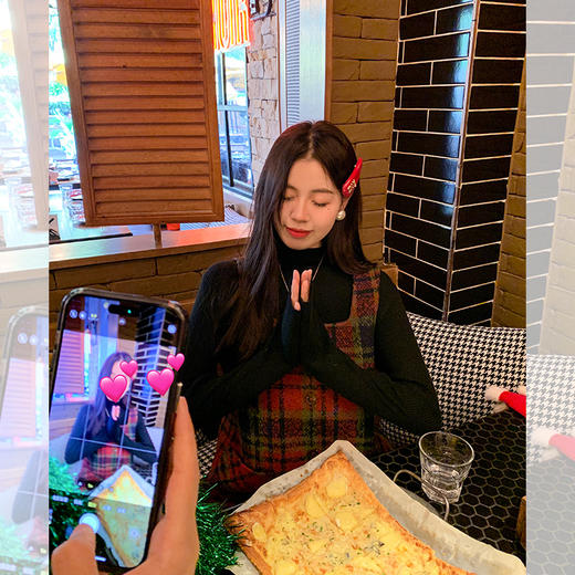 【179元任选2件】格子背心长裙 商品图3