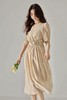 Le Malene 经典卡其收腰连衣裙 20304 商品缩略图3