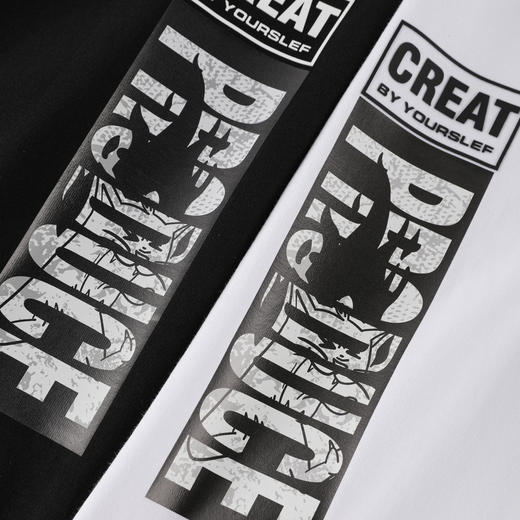 GXG男装夏季时尚字母印花男士纯棉圆领百搭短袖T恤K&C 商品图6