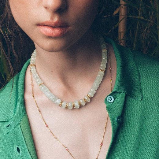 北京仓｜Tityaravy-Akupara-海蓝宝石 项链［法国设计师］ 商品图1