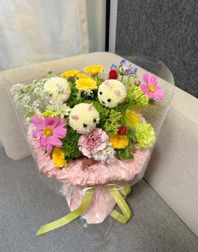 小兔子花束