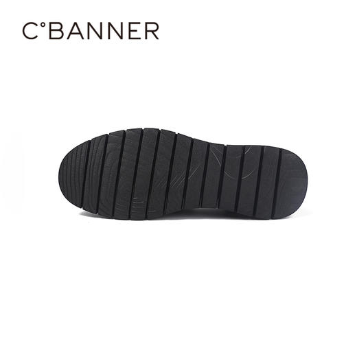 千百度春季牛皮鞋面鞋垫品牌经典柔感鞋男鞋A25107324 商品图3