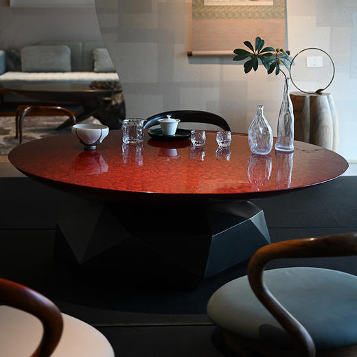 大漆观山茶几 商品图4