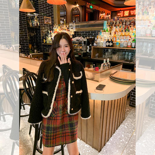 【179元任选2件】格子背心长裙 商品图2