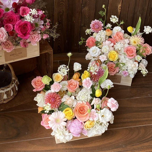 《可爱淘》精致花盒下单备注颜色 商品图2