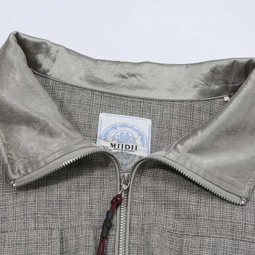 谜底外套无袖女2025夏新品复古风度假大廓形H型中长外套252MW0598 商品图3