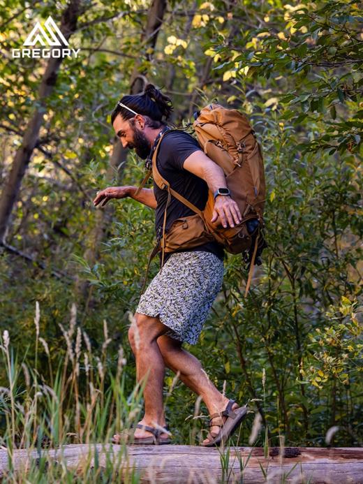GREGORY格里高利STOUT金石户外专业徒步登山背包双肩包35升45升55升重装男 商品图1