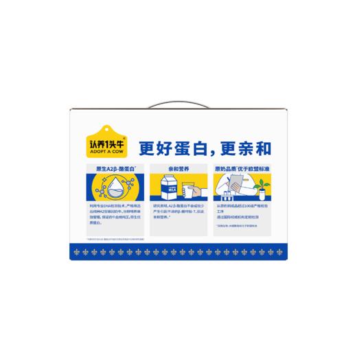 认养一头牛3.6g优质蛋白A2β-酪蛋白高端纯牛奶250ml * 10盒*2提 商品图1