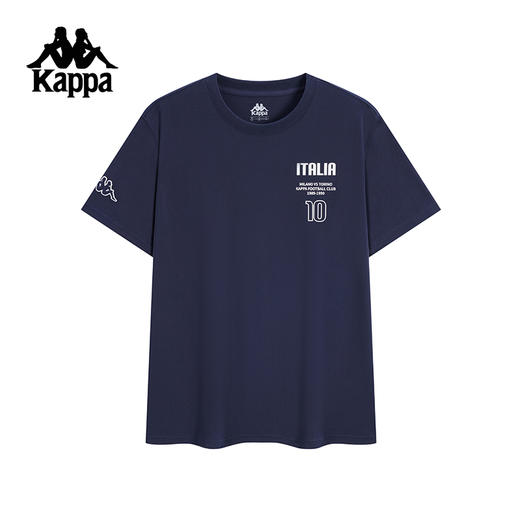Kappa卡帕背靠背2025夏季新款运动短袖男休闲索罗娜t恤上衣女款K0F52TD11 商品图2