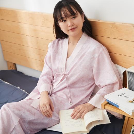宜色家玉精天丝家居服|新中式设计，天丝面料柔滑凉爽不闷汗 商品图1