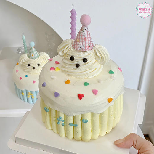 【新款】奶呼呼小狗蛋糕 香香软软软萌可爱，真的要被萌化了呀~~ 商品图2