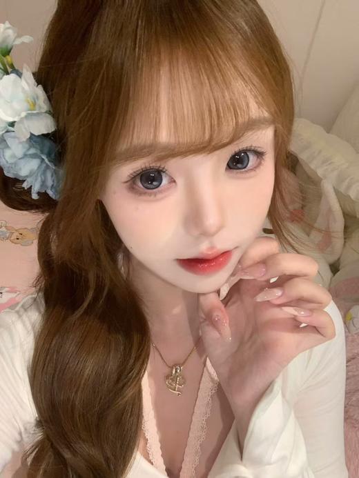 『月抛大直径』MACYCON--甜豆沙蓝 -14.5mm【 0-800度 无525/575】 商品图7