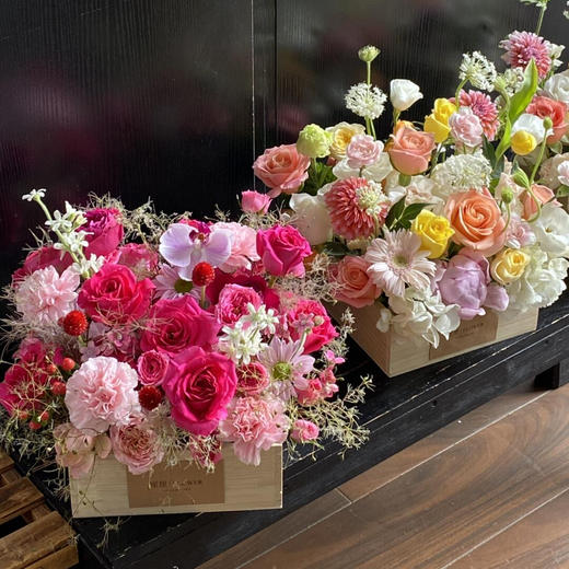 《可爱淘》精致花盒下单备注颜色 商品图0