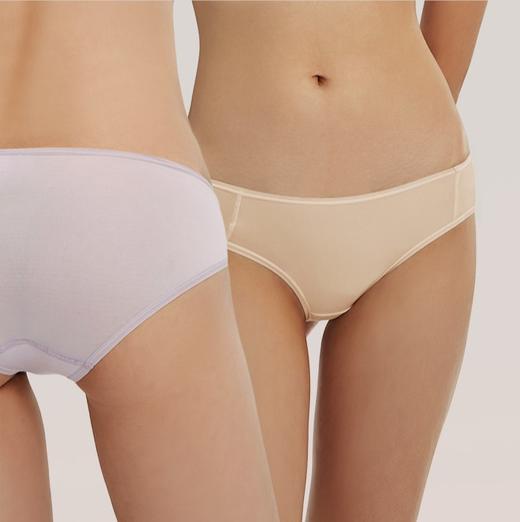 【卡卡同款】SANGLUO桑罗 无痕真丝内裤女透气底档中腰速干三角裤 商品图0