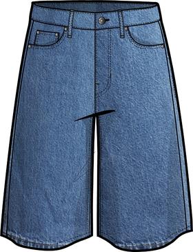 LEVIS女短裤000MJ0001