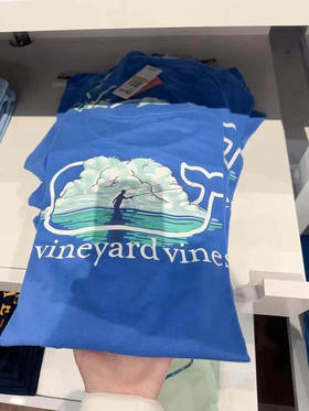 💰580/2件🇺🇸包邮✈️ 👨🏻Vineyard Vines小鲸鱼男士长袖纯棉T恤