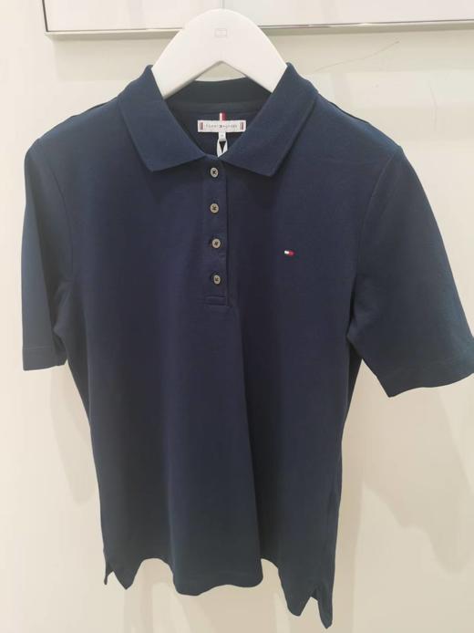 TOMMY女短袖POLO衫WW0WW43224C1G 商品图0