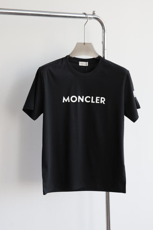 萌口 水溶棉 立体字母印花 丝光圆领短袖T恤 TX507 商品图5