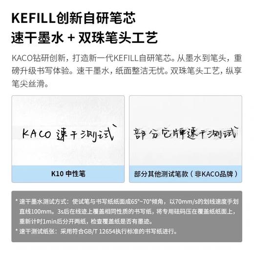 KACO中性笔K10系列0.45mm按动式 商品图2