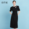 EITIE爱特爱夏季新款气质v领收腰a字显瘦礼服纯色连衣裙7877507 商品缩略图1