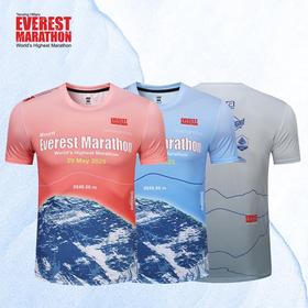 珠峰马拉松限定款比赛T恤