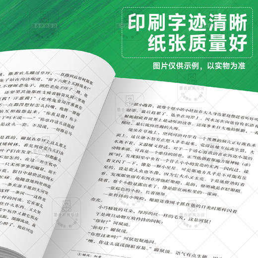 班班25暑期五升六【书目】《童年》上下 《假如给我三天光明》《柳林风声》+导读单 商品图3