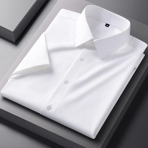 桑蚕丝短袖衬衫｜挺括有型，吸湿排汗 商品图1