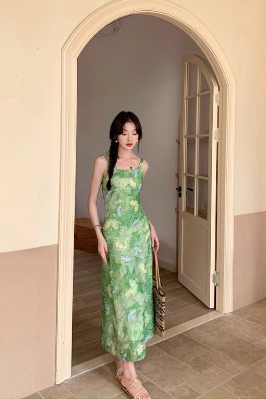 SUMMER & SAGE 绿野仙踪吊带连衣裙 20309 商品图0