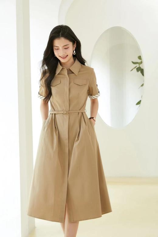 Le Malene 翻领衬衫连衣裙 20321 商品图2