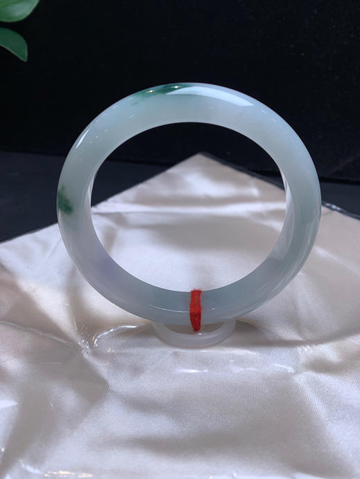 620090，60.8飘花手镯。飘清爽蓝花，秀气 商品图0