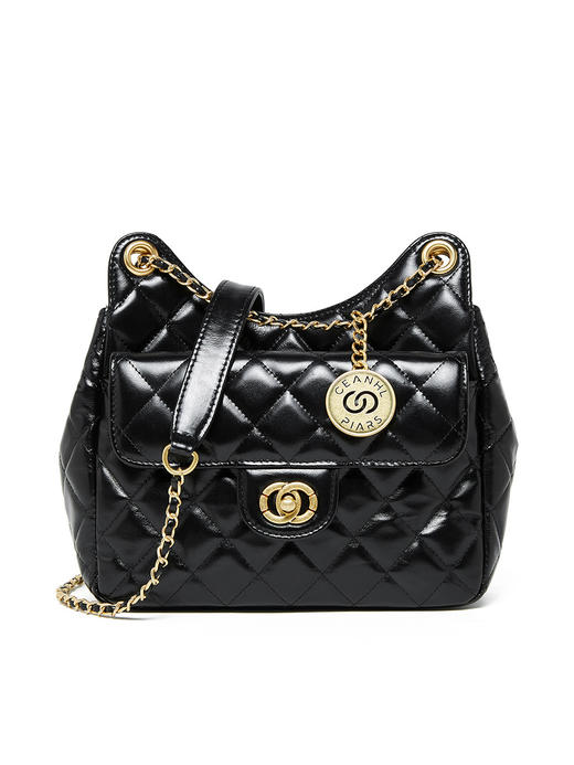 【预售3天】小香风包包女2025新款菱格链条腋下包高级感流浪包单肩斜挎包D2856 商品图5