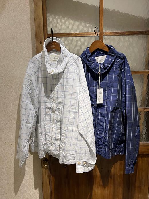 HARVESTY 格纹拉链薄外套 商品图9