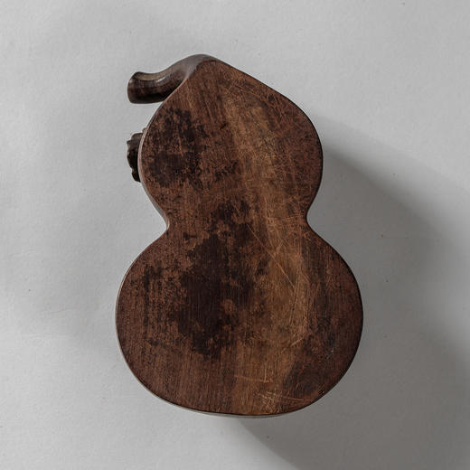 清	紫檀木雕葫芦形镇纸 商品图4