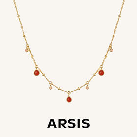 ARSIS银饰｜秘密花园系列 仲夏蓝调/落日霞辉吊坠项链
