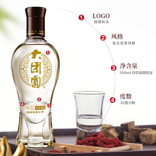 【预售】500ml42度金典大团圆 商品图6