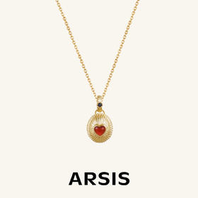 ARSIS银饰｜秘密花园系列 仲夏心愿项链