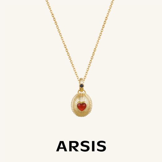 ARSIS银饰｜秘密花园系列 仲夏心愿项链 商品图0