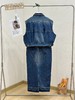 33GAZ070854#无袖设计牛仔裙 商品缩略图2