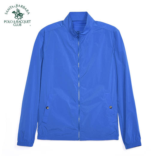 【大都会】圣大保罗 男士尼龙弹力布防泼轻薄立领基本款外套PS21WJ006M 商品图7