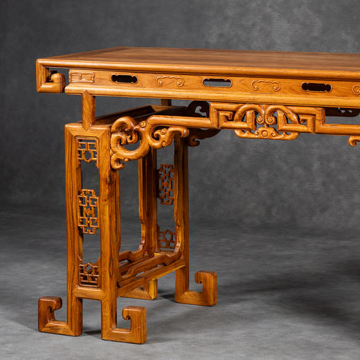 二十世纪	黄花梨独板琴桌 商品图3