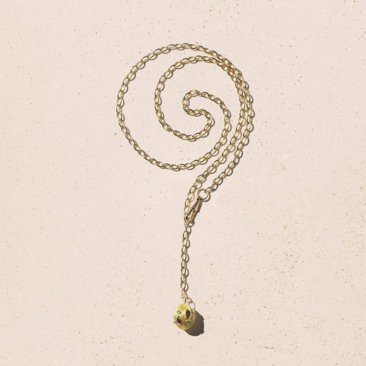 订购8周到｜Tityaravy-Heng-碧玺 石榴石 长项链［法国设计师］ 商品图1