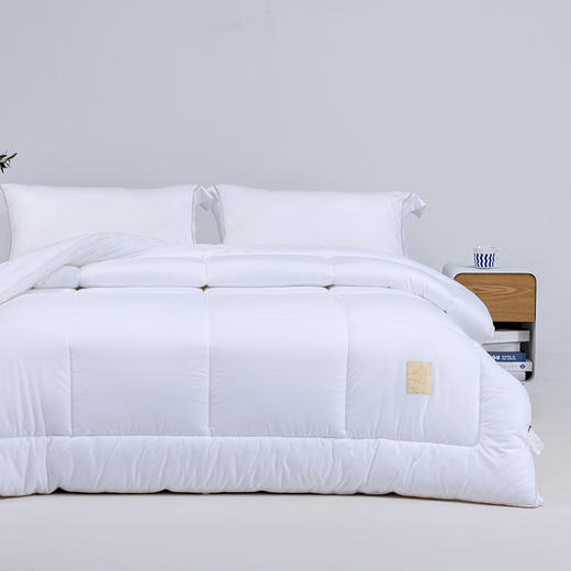 多喜爱 科特抗菌防螨十孔春秋被/加厚冬被/拉链子母被【德国进口纤维】【全棉面料】【提花工艺】【A类标准】【织带织标】加量填充 整张绵工艺 商品图11