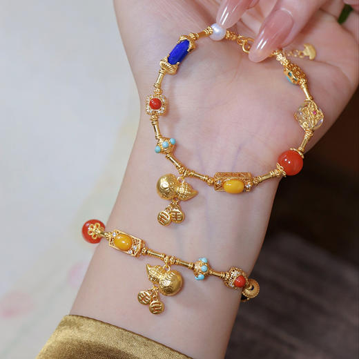 999足金葫芦·多宝手链 CF 商品图0