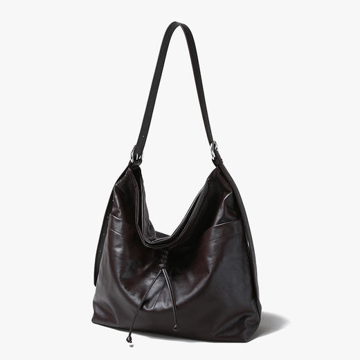 【预售3天】2025新款托特包腋下包蝴蝶结流苏大容量通勤单肩包JY9092 商品图3