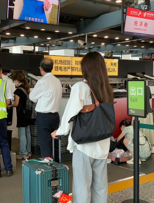 Long cham*长柄单肩手提包 中号 商品图4