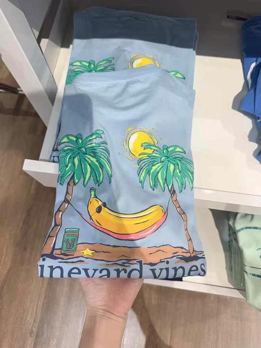 💰580/2件🇺🇸包邮✈️ 👨🏻Vineyard Vines小鲸鱼男士长袖纯棉T恤 商品图2