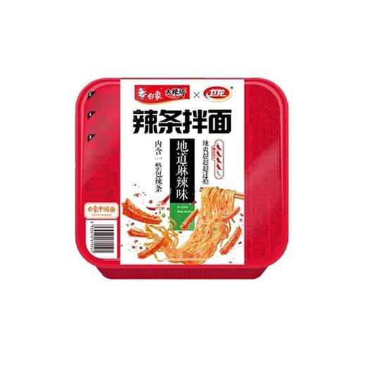T白象123g地道麻辣味辣条拌面 商品图0