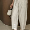 【预售7天】良木礼亚麻长裤（25220） 商品缩略图2