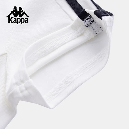Kappa卡帕背靠背2025夏季新款运动短袖女士修身V领t恤休闲上衣女K0F62TD02 商品图4