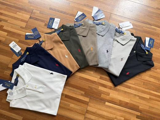 7.12清仓不退换经典男士马球logo多色商务休闲Polo衫 商品图0